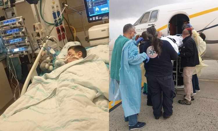 Σε κρίσιμη κατάσταση. Ο 7χρονος Παναγιώτης