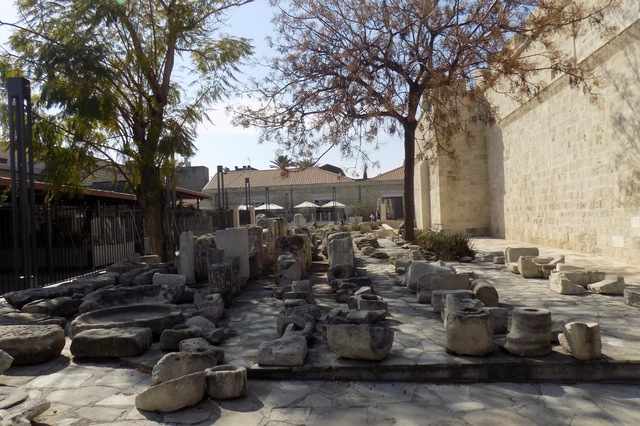 The medieval castle in Limassol