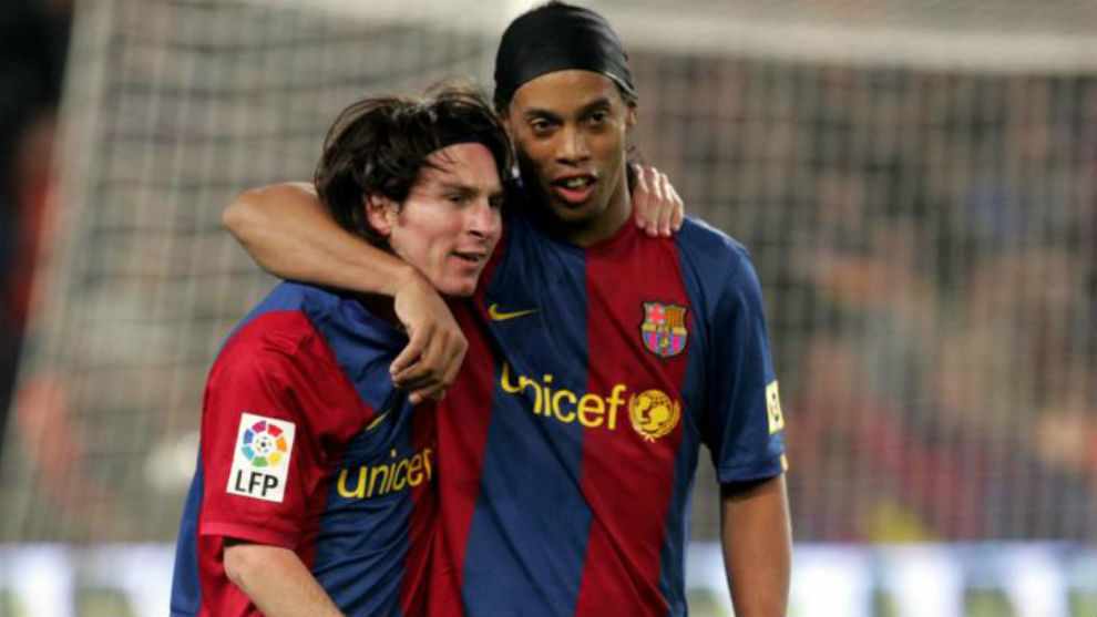 Messi gets Ronaldinho out of jail