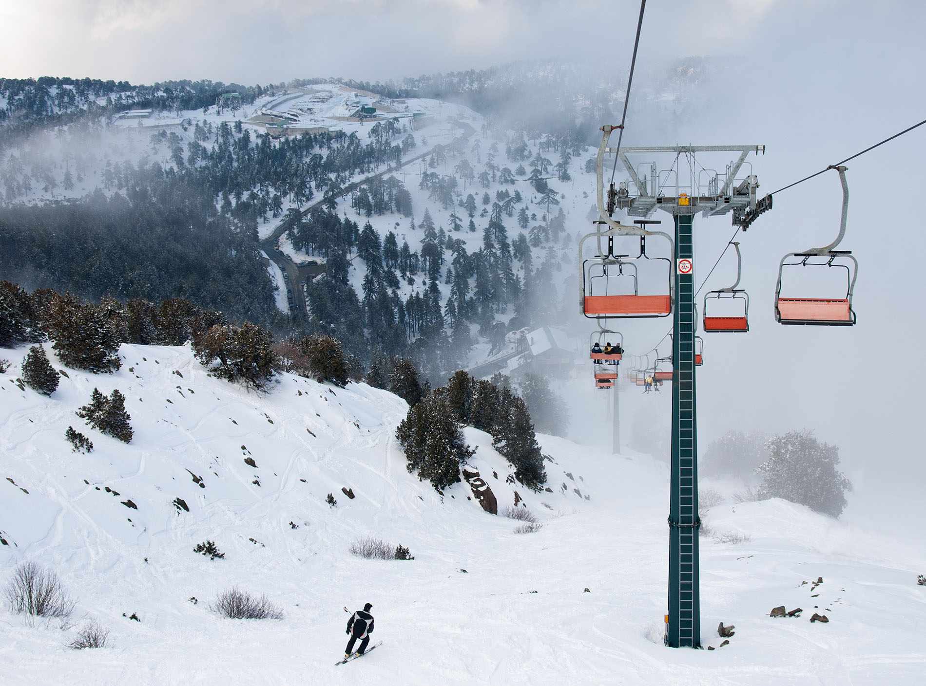 At last, we wake up to a white day in Cyprus