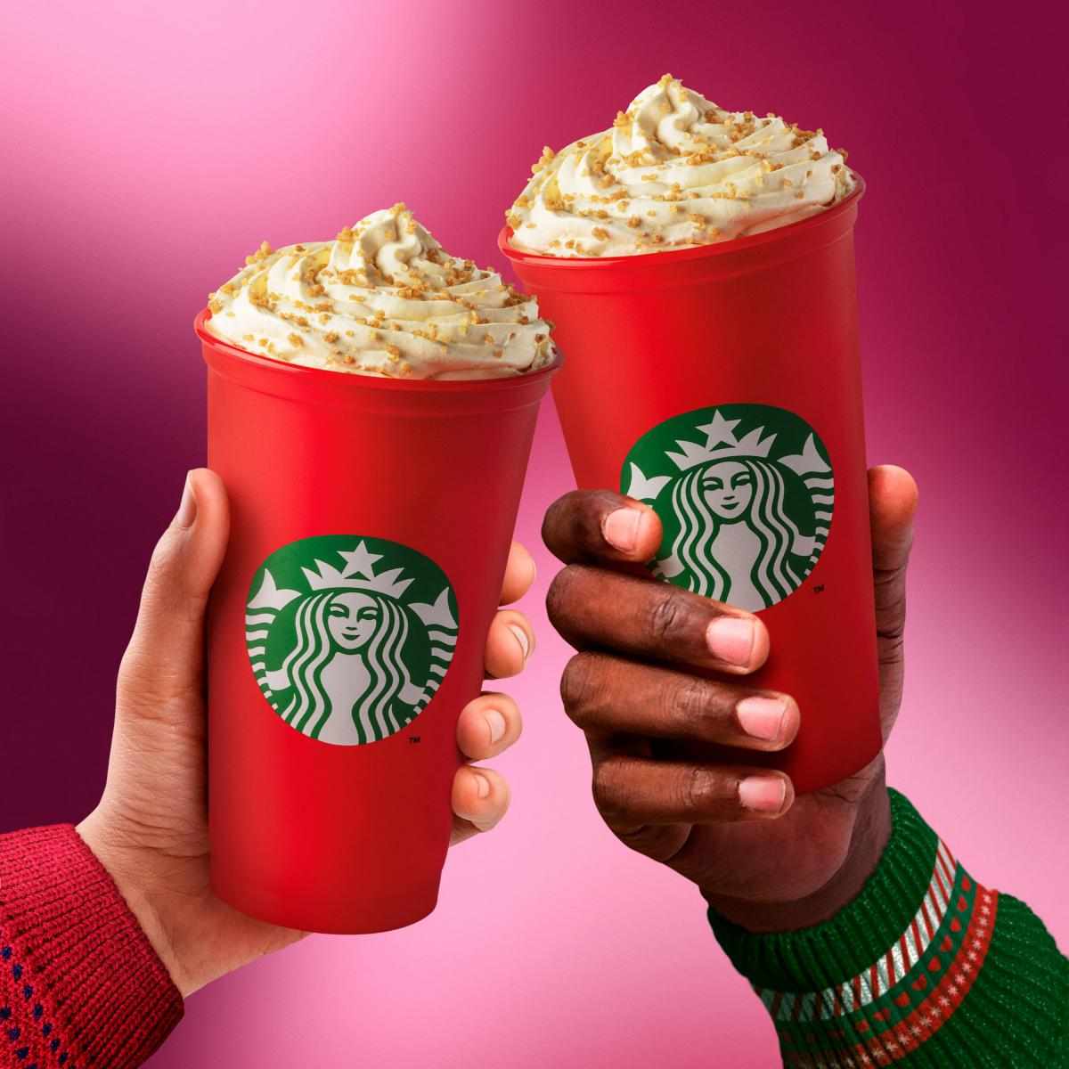 Starbucks: Yποδέχονται τα Χριστούγεννα με τα αγαπημένα κόκκινα ποτήρια!