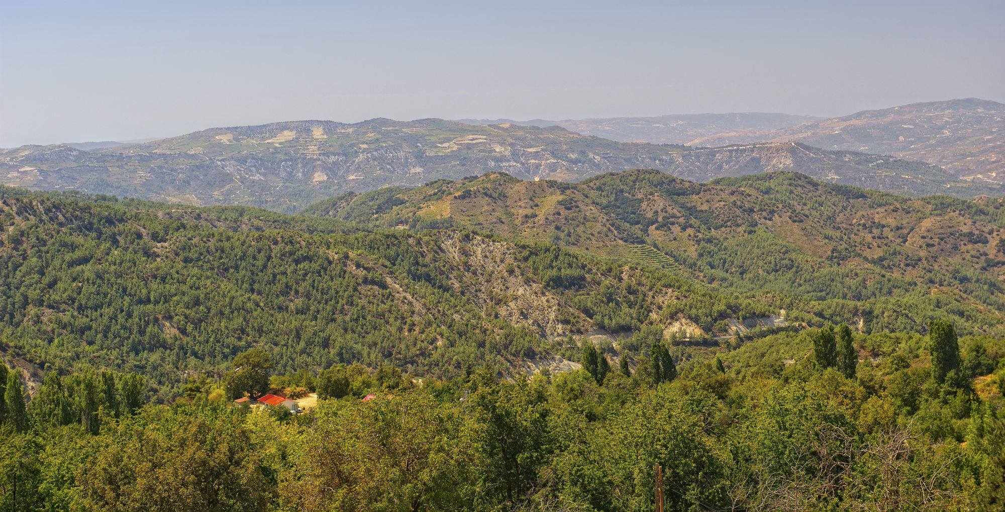 Camping and walking in Troodos