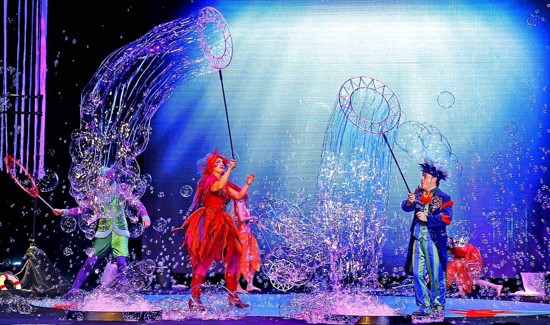 Το Underwater Bubble Show στην Κύπρο