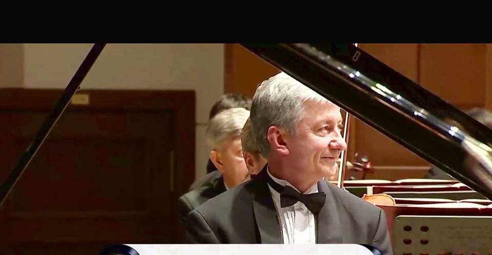 The famous Russian pianist "Vladimir Ovchinnikov" in Cyprus