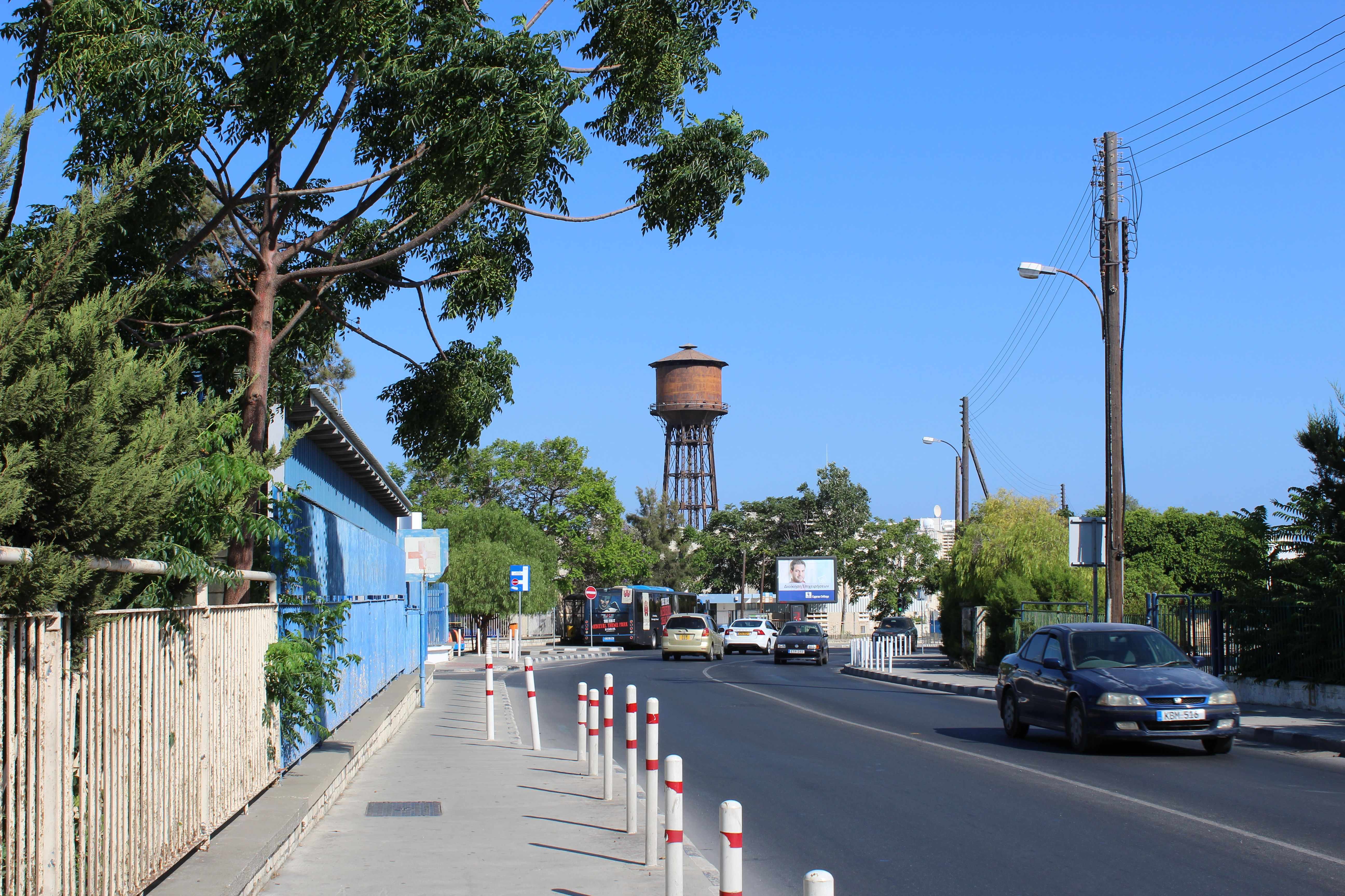 The water tower of Limassol