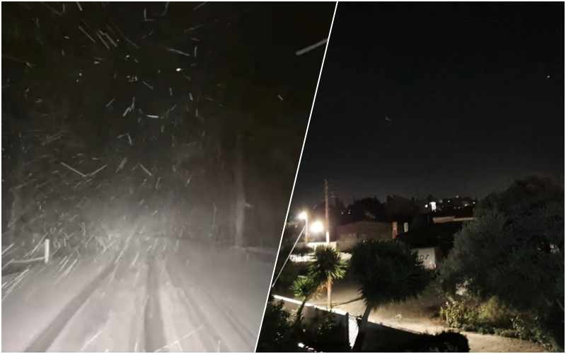 Οι πρώτες εικόνες από το χιονισμένο Τρόοδος