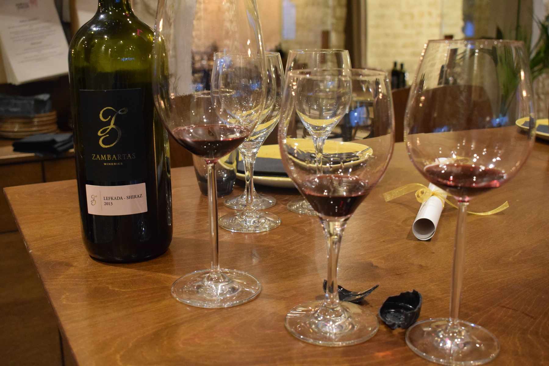 Zambartas: вино и еда - объединение
