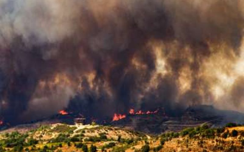 Παιδιά έριξαν πυροτέχνημα που προκάλεσε πυρκαγιά