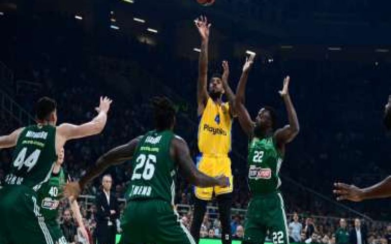 ΠΑΟ-Μακάμπι 95-79.Ονειρικός Κώστας Σλούκας