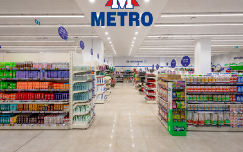 METRO in Ayia Fyla may have some of the widest aisles around