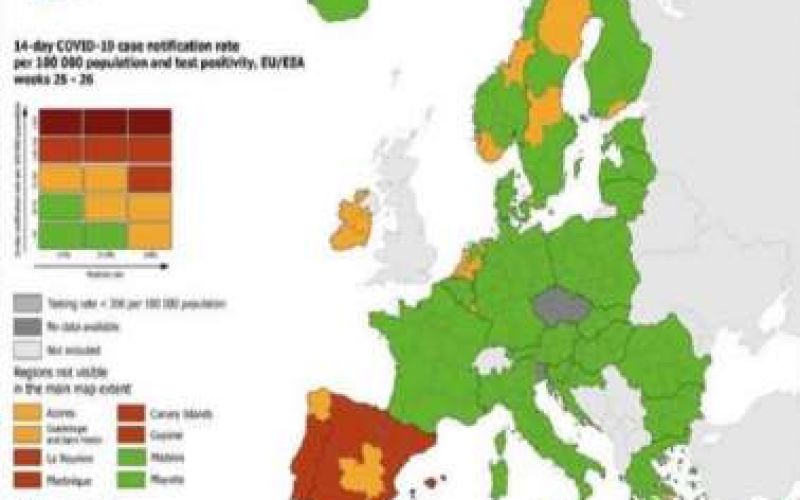 Η Κύπρος  Καταγράφει τα χειρότερα επιδημιολογικά δεδομένα στην ΕΕ