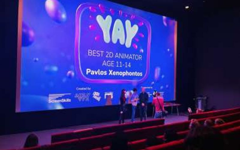 Ο αυτοδίδακτος 14χρονος Κύπριος που κέρδισε το πρώτο βραβείο για την δημιουργία μικρού μήκους ταινίας