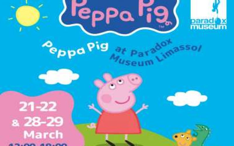 Peppa Pig in the magical world of illusions at  Paradox Museum Limassol