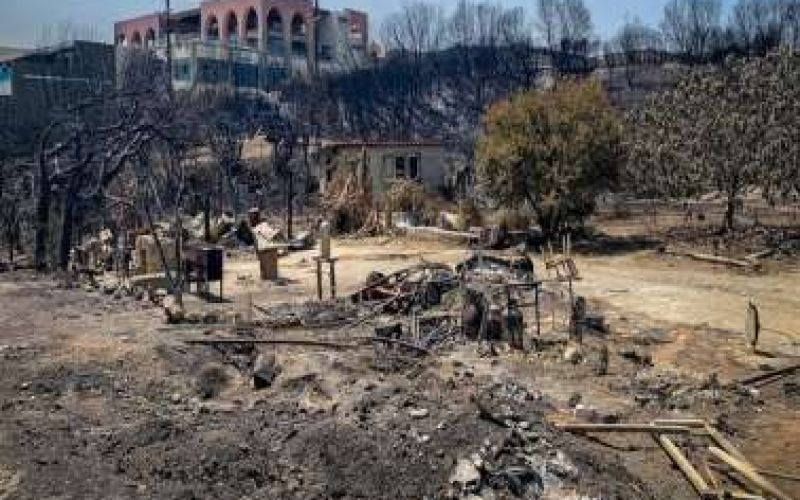 Η Κύπρος αναλαμβάνει το κόστος αναδάσωσης των καμένων περιοχών στη Ρόδο