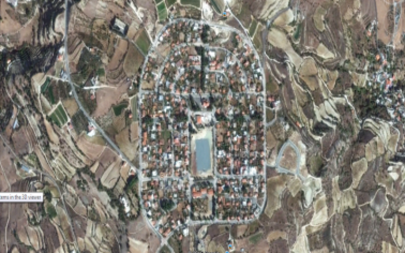 H Κύπρος από την Google Earth