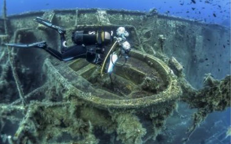 Zenobia wreck dive at Larnaka Cyprus
