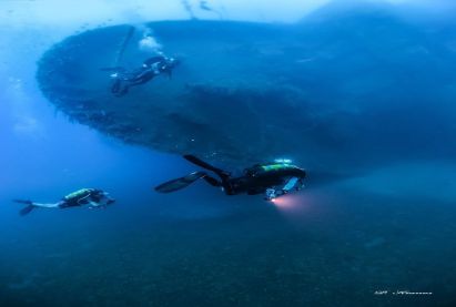 Zenobia wreck dive at Larnaka Cyprus