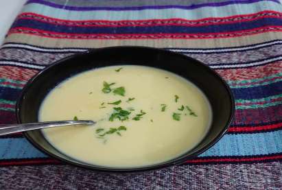 Fish soup with redfish and cod