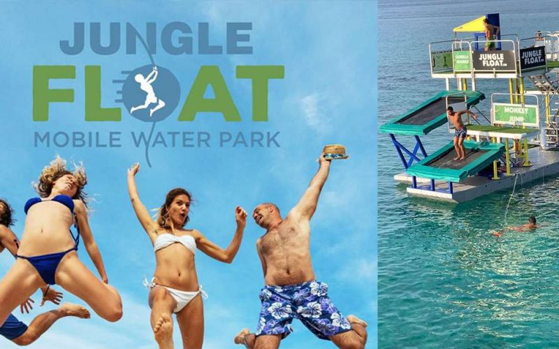 Jungle Float Mobile Water Park Protaras