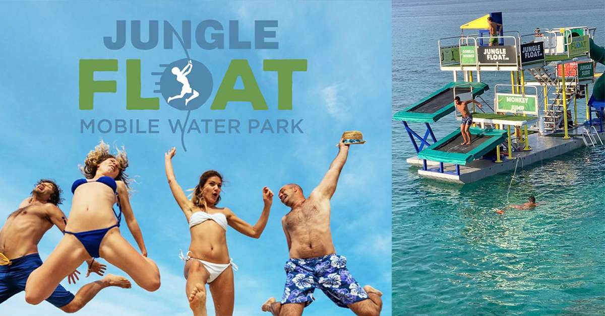 Jungle Float Mobile Water Park Protaras